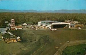 Ketchikan Alaska 1960 Airview C.P. Johnston Postkarte 24-9410 - Bild 1 von 2