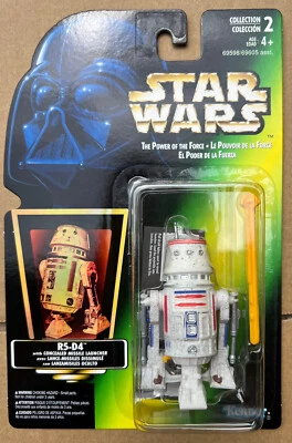 STAR WARS POTF2 R5-D4 CANADIAN W/ LEAFLET 1996 POTF45 - Image 1 of 4