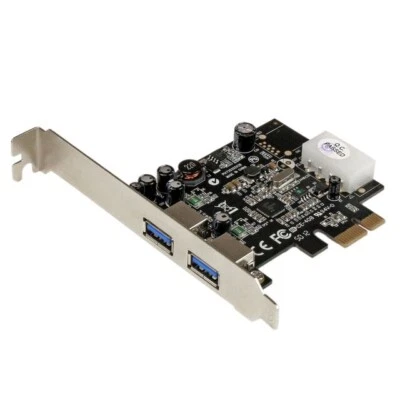 StarTech PEXUSB3S25 2 Port PCI Express (PCIe) SuperSpeed USB 3.0 Card Adapter - Image 1 of 4
