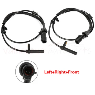 2 x Sensor de rueda ABS delantero derecho derecho para Ford F-150 2006 Lincoln Mark LT 2005-2006 Foto 1 de 4