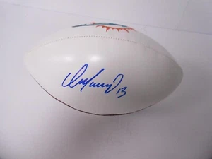 Dan Marino Autographed Miami Dolphins Signed Logo Ball Marino Holo Authenticated - Picture 1 of 2