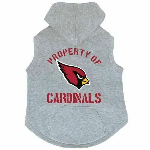 ARIZONA CARDINALS PERRO GATO PREMIUM SUDADERA CON CAPUCHA A PRESIÓN EXTRA XS PEQUEÑA GRANDE Foto 1 de 1