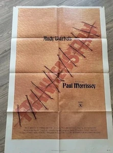 ANDY WARHOL'S FRANKENSTEIN 1974 ORIGINAL 27X41 "X" RATED Movie POSTER 74/211 - Picture 1 of 10