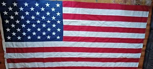 50 Sterne US-Begräbnis Flagge, 5' mal 9' 5" - Bild 1 von 9