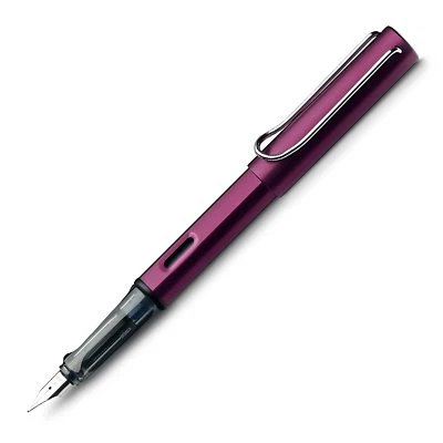 Lamy AL-Star - Pluma Estilográfica - Negra y Púrpura - Punta Fina - L29F - Nueva Original Foto 1 de 3