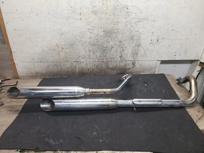 Yamaha V-Star XVS 650 XVS650 1998 sistema de escape personalizado escape de mercado de accesorios Foto 1 de 4