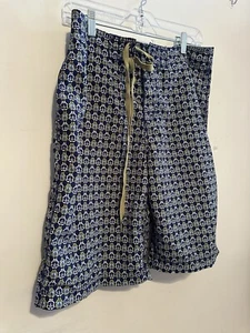 Reyn Spooner Geometric AOP Board Shorts Aloha Hawaiian Beach 32 - Picture 1 of 6