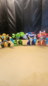 Transformers Rescue Bots Playskool Heroes Action Figure Lot - Picture 1 of 4