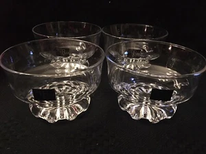 Studio Nova Crystal Footed Desert from Japan - Set of 4 - Picture 1 of 1
