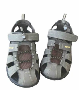 Sandalo grigio Teva da uomo Fore Bay outdoor Fishman escursionismo comfort comfort misura 7 - Foto 1 di 11