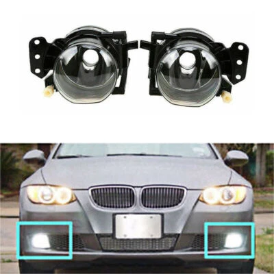 Carcasa de faro antiniebla de parachoques lateral izquierdo y derecho para BMW 645Ci 545i 2003-2008 Foto 1 de 4