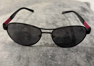 XOXO Pink and Black Ingenue Women’s Sunglasses Aviator Frames Polarized - Image 1 of 4