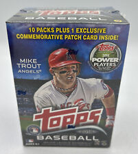 2014 Topps Baseball Factory Sealed Series 1 Blaster Box 10 Packs + 1 Patch Card