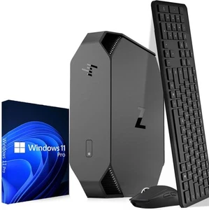 HP Z2 Mini Workstation Tiny PC Intel i7 i5 32GB Ram 2TB SSD Wi-Fi Windows 11 - Picture 1 of 9