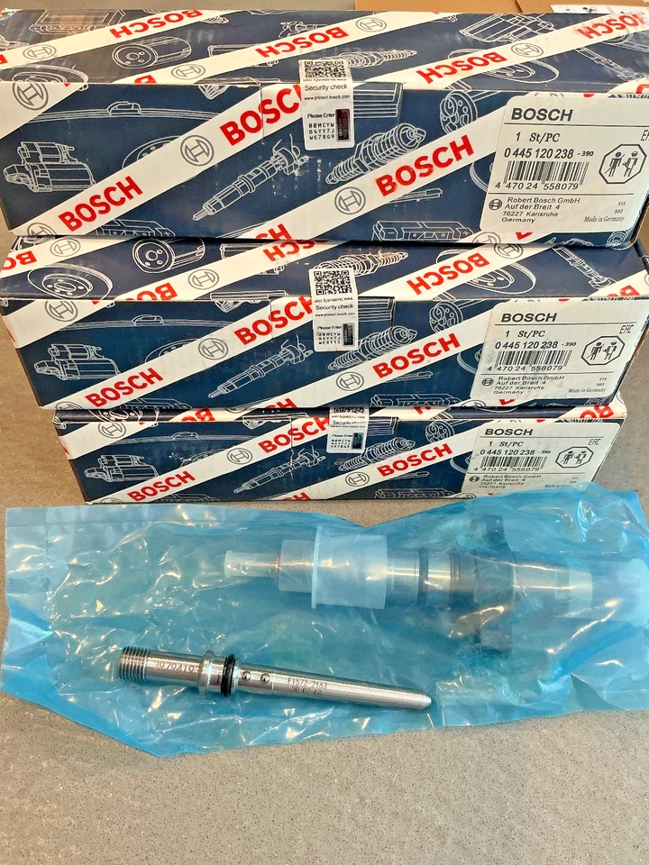 6X Inyector de combustible para Dodge Ram Cummins 2004 2005 2006 2007 5,9 L 0445120238 Foto 1 de 4