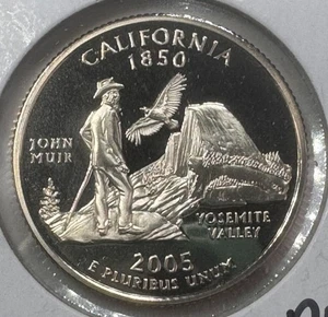 2005-S California State Quarter Proof Gem BU Deep Cameo - Bild 1 von 2