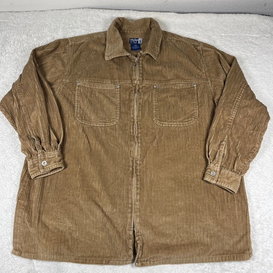 Jeans Venezia vintage veludo marrom feminino zíper completo tamanho 14/20 - Imagem 1 de 4