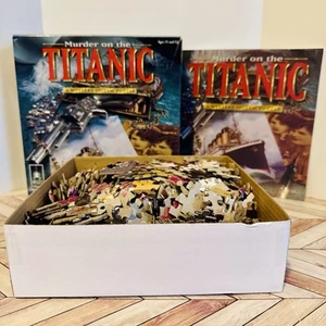 Bepuzzled Puzzle Murder on the Titanic 1000 Pieces Includes Book Mystery - Picture 1 of 10