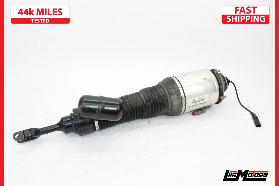 2003-2013 BENTLEY CONTINENTAL GT FRONT RIGHT PASSENGER AIRMATIC AIR SHOCK STRUT - Image 1 of 4