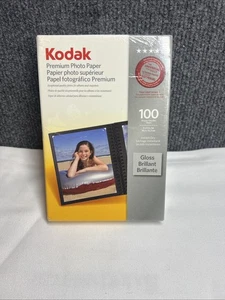 Papel Fotográfico Kodak Premium 4x6 Brillante Brillante Secado Instantáneo 100 Hojas Selladas - Imagen 1 de 6