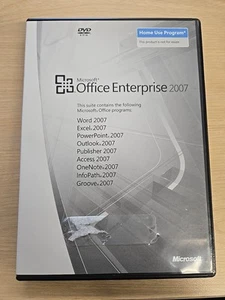 Microsoft Office Enterprise Edition 2007 Full Verion with Product Key - Picture 1 of 3