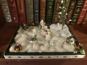 Handgefertigtes Schneeszene Diorama - Bild 1 von 8