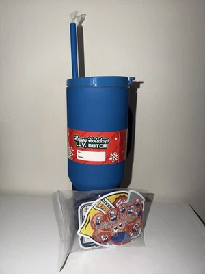 Dutch Bros Limited Edition Tumbler with Stickers - Image 1 of 4