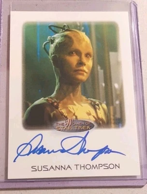2017 Women of Star Trek 50th Anniversary Susanna Thompson VL autograph card - Image 1 of 2