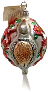 Christopher Radko Two Turtle Doves 12 Days Of Christmas Tree Ornament 5308 - Picture 1 of 10