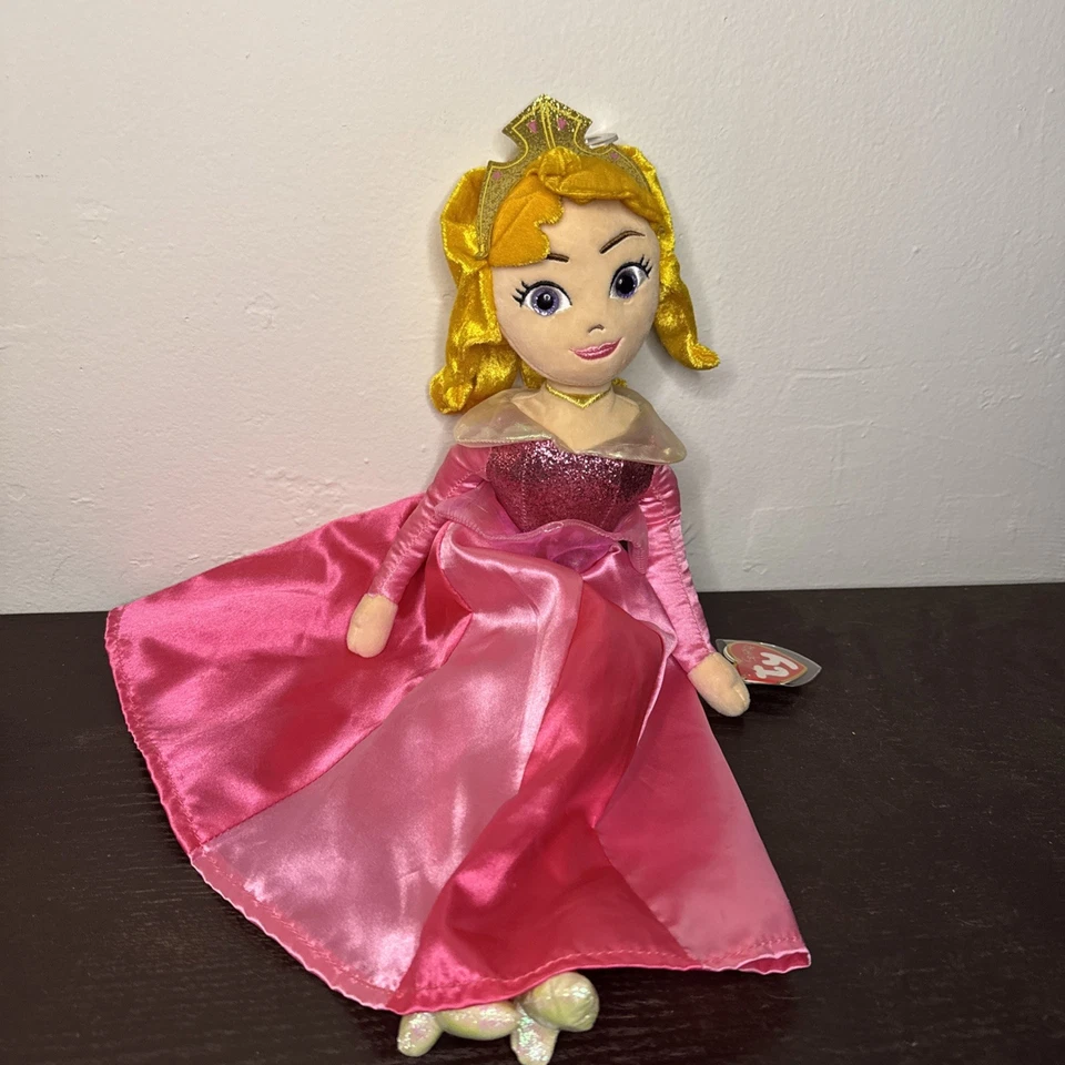 Juguete muñeca TY Beanie Buddy - AURORA (Princesa Disney - La Bella Durmiente)(18 pulgadas) Foto 1 de 1