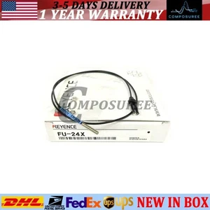KEYENCE FU-24X Fiber Optic Sensor New # - Picture 1 of 6