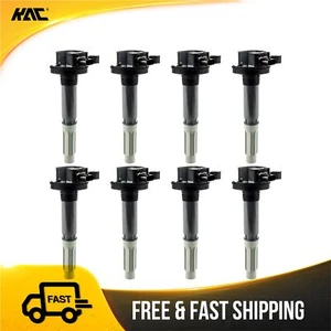 8Pcs Ignition Coils For Ford F-150 5.0L Mustang 2-Door 2016-2017 DG561 - Foto 1 di 10
