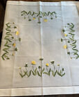 Vintage Tablecloth (1)  And Napkins (6) Set