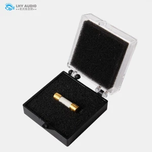 Fusible de aleación suiza chapado en oro tapa actualización audio alta fidelidad fiebre chapado en oro 5x20 mm - Imagen 1 de 2