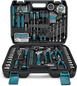Sundpey Home Tool Kit 281-Pcs - Portable Complete Basic Repair General Hand Tool - Picture 1 of 12
