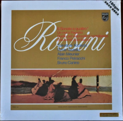 AUDIOPHILE PHILIPS ROSSINI "6 Sonate A Quattro"  ACCARDO #2LP BOX No #447 SEALED - Image 1 of 4