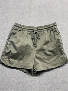 Lou & Grey Green Elastic Waist Pull On Shorts Size Small - Picture 1 of 4