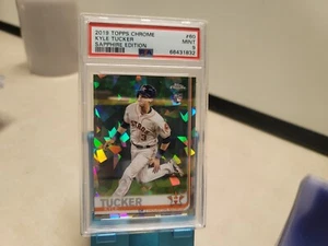 Kyle Tucker 2019 Topps Chrome Sapphire RC Rookie Card #60 Astros PSA 9 C1818 - Picture 1 of 6