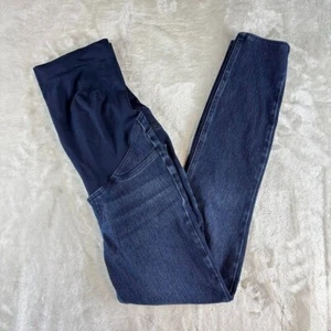 Spanx by Sara Blakely Maternity Pants Jean-ish Leggings Women's Small - Picture 1 of 9