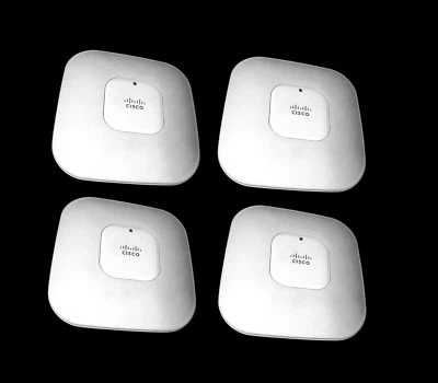 4x Lot Cisco AIR-LAP1141N-A-K9 54Mbps Single Band Controller Based 802.11g/n POE - Image 1 of 4