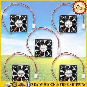 Refroidisseur d\'air CPU 3 broches 12V 1/2/5/10 pièces ventilateur de carte CPU - Afbeelding 1 van 5