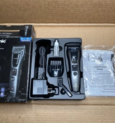 Panasonic Mens ER-GB60-K Black Rechargeable Cordless Beard / Hair Trimmer - Image 1 of 4