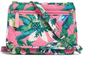 NWT VERA BRADLEY RETIRED TROPICAL PARADISE PETITE CROSSBODY+ FREE MARKET TOTE - Picture 1 of 4