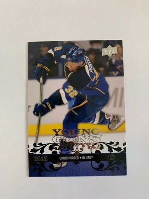 2008-09 Upper Deck #216 Chris Porter YG RC - St. Louis Blues - Image 1 of 2