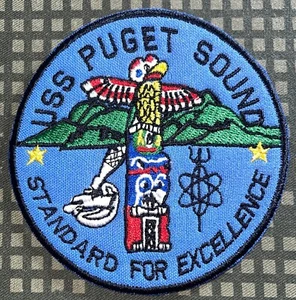 USN AD-38 USS Puget Sound Standard for Excellence Patch Hook & Iron-On New A668 - Picture 1 of 2