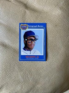 1990 Jumbo California Sunflower Seeds Autograph Series Ken Griffey Jr #2 /24 HOF
