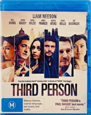 Third Person Blu-ray NEW & SEALED Region Free FREE SHIPPING - image 1 of 2