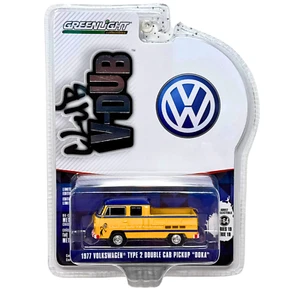 Greenlight Club V-Dub 1977 Volkswagen Type 2 Double Cab Pickup DOKA 1:64 Diecast - Picture 1 of 3