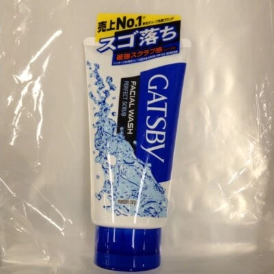 Gatsby Facial Wash Perfect Scrub 130g Mandom from Japan Face Wash Cleanser