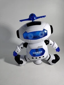 Digital Warrior 08 Robot Toy Figure Colorful Rotating Lights Dancing Musical - Picture 1 of 10
